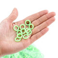 Miniatyrbillede 4 af 5: 100 fluorescerende ringe campingringe teltringe
