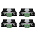 Miniatyrbillede 1 af 5: LED Bevægelsessensor 12V/24V DC, Bevægelsessensor Krop Infrarød Bevægelse PIR Sensor Switch Automatisk Trådløs