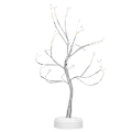 Miniatyrbillede 7 af 8: LED Kobbertrådslys Dekorativ Kunstig Gren Lys Touch Skifte Natlys Grene Dekoration Sølv108L Varm Lys