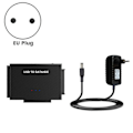 Miniatyrbillede 3 af 5: USB 3.0 til SATA / IDE Adapter Harddisk Adapter EU Stik