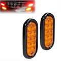Pikkukuva 3 / 5: Auton soikea 10LED-polttimon jarruvalo keltainen