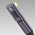 Miniatyrbillede 4 af 5: Oplader Konnektor Høj Hastighed Usb C Otg U-formet Lige Vinkel Han Til Hun Side Albue