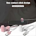 Miniatyrbillede 3 af 5: 2024 Ny Auto Clicker til Smartphone, Justerbar Hastighed Fysisk Clicker hvid