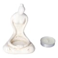 Miniatyrbillede 1 af 8: Yoga Figurine Unikt Design Dobbelt Funktion Holdbar Robust Praktisk Engel Figurine til Hjem Tearoom Yoga RoomSCS- RC007-B1