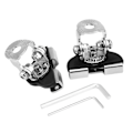 Miniatyrbillede 4 af 5: 2 stk. Universal Jern Bil Motorhjelm LED Arbejdslys Beslag Off Road Arbejdslampe Monteringsholder