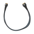 Miniatyrbilde 4 av 8: Dataoverføringskabel Slim SAS SFF-8654 8i til SFF-8654 8i 24 Gbps SAS4.0 30AWG adapterkabel0,5 m / 0,5yd