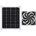 Miniatyrbillede 6 af 8: 6V 10W solcellepanel USB genopladelig monokrystallinsk silicium vandtæt solcelleladerpanel