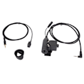 Pikkukuva 5 / 8: U94 PTT Adapter Walkie Talkie kuulokemikrofonin liitinkaapelin vaihto Motorola T6200 6200C