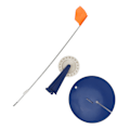 Miniatyrbillede 6 af 8: Isfiskeri Tip Up Flag Kit Bærbar Vinterfiskeri Stang Indikator Flag Flydende Base Grej