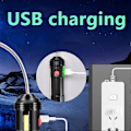 Miniatyrbilde 4 av 5: Grilllys USB Justerbar Lading Aluminiumlegering Grilllampe BBQ Tilbehør Lys Værbestandig Utendørslys