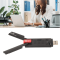 Miniatyrbild 7 av 7: 1800 Mbps Dual Band WiFi-adapter med dubbla 3dbi-antenner 2,4GHz 5GHz USB3.0-gränssnitt WiFi 6-adapter för bärbara datorer