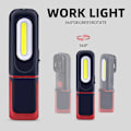 Pikkukuva 3 / 5: Latautuva LED-työvalo - 2-in-1 tarkastusvalo 360° kiertolla ja 5W LED-taskulampulla