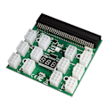 Pikkukuva 1 / 4: 6-nastainen Ethereum Eth Zec Louhinta Virtalähde 12v Gpu/psu Breakout-kortti