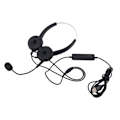 Miniatyrbild 1 av 8: VH530D‑USB Kundtjänstheadset för Call Center, Handsfree, Huvudmonterat, för PC-dator