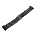Miniatyrbillede 6 af 8: Rustfrit stål urrem Justerbar erstatningsurrem med 2 trykknapper 26 mm til Fenix ​​7X 6X 5X Black