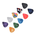 Miniatyrbillede 7 af 8: 10 stk Guitar Picks Boost Bass Bærbar Farverig Retro Cosmic Star Sky Pattern Guitar Pick til Bas Banjo Ukulele 0,96 mm Black Box