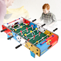 Miniatyrbillede 7 af 8: Træbørnefodboldbord Indendørs Minispils Fødselsdagsgave Forældre-barn Træning Dreng Bordfodbold Lærende Legetøj
