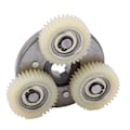 Pikkukuva 2 / 8: Sähköpyörän 36T Nylon vaihteet ja 70mm kytkinsarja Bafang 250W 350W keskivetomoottorille