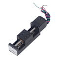 Pikkukuva 1 / 8: Mini lineaarinen kiskojohde liukutoimilaite 28 askelmoottori 50mm isku DIY CNC-reitittimen osat X Y Z-vaihe T-ruuvitangolla