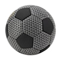 Miniatyrbillede 3 af 8: Reflekterende fodbold i PU-læder, holdbar og slidstærk, reflekterende fodbold til indendørs og udendørs skoletræning