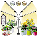 Miniatyrbillede 1 af 5: Plantelys, Vækstlys til Indendørsplanter, 80 LED'er LED Vækstlys med Timer, 3 Skiftetilstande