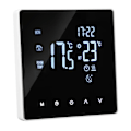 Miniatyrbild 3 av 8: 4400W Temperaturregulator LCD Touch Screen Golvvärme Termostat 5 till 60°C Inställning AC 90‑240V 3A med WiFi Länkning