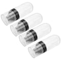 Miniatyrbild 4 av 8: 4-pack sprayflaskor set mini bärbar plast rese tom påfyllningsbar behållare dispenser 60 ml