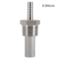 Miniatyrbillede 1 af 8: 1/2" MPT Oxygen Stone 1/4' Barb Inline Carbonation Beluftning Homebrew Stone (0,5 Micron)