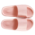 Miniatyrbilde 2 av 8: Badtøfler Anti Slip Myk Tykk Såle Integrert Lett Vekt Hjemmetøfler Rosa 38 39 (24cm/9.4in)