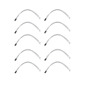 Miniatyrbillede 4 af 8: 10 stk. G4 LED-pære fatning silikone halogen base lampeholder G4 fatning til MR16 MR11