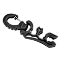 Miniatyrbilde 4 av 8: Fortsett dykking Undervannsdykking BC Slangeholder Clip Spennekrok Svart