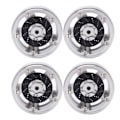 Miniatyrbilde 7 av 8: 4 stk 2,2 tommers metallfelger med bremseskive for Axial SCX10 90046 1/10 RC-bil