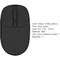 Miniatyrbillede 2 af 5: Bluetooth Dual Mode Støjsvag Trådløs Mus til Kontor, Hjem og Virksomhed, sort