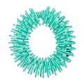 Miniatyrbillede 1 af 8: Spiky Sensoriske Fingerringe Fingre Massage Stresslindrende Smerteterapi Ringe til børn Voksne Grøn