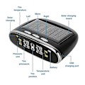 Miniatyrbillede 2 af 5: Bil TPMS Sensorer Dæktryksovervågningssystem Trådløs Solar Auto Dæk Diagnoseværktøj Tester Alarm Kit Digitalt Tilbehør St1m290 -GSL