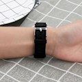 Miniatyrbillede 4 af 5: Lærred Rem Til Fitbit Charge2 - Sort