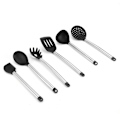 Miniatyrbillede 2 af 8: 6 stk. silikonespatelsæt, non-stick bage- og madlavningsredskaber, køkkenudstyr