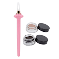 Pikkukuva 8 / 8: 4 kpl silikoninen eyeliner-aplikaattorisarja vedenpitävä eyeliner ammattimainen eyeliner-meikkityökalu vaaleanpunainen