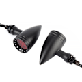 Miniatyrbillede 6 af 8: 2 stk. Motorcykel Modificeret Retro Blinklys LED Lys Indikator Advarselslampe Universal