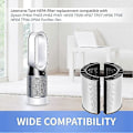 Miniatyrbilde 4 av 5: 2 i 1 HEPA+Karbonfilter kompatibel med HP04 TP04 DP04 PH04 PH03 PH02 PH01 HP09 TP09 HP07 TP07 HP06 TP06 Repl