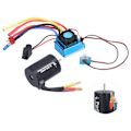 Miniatyrbilde 5 av 8: 3650 4300KV 4P Børsteløs Motor + 60A Børsteløs ESC Sett for 1/10 Fjernstyrt Bil