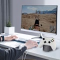 Miniatyrbillede 8 af 8: Trådløs controller induktiv opladningsstativ trådløs opladningsstativ til XBOX ONE/S sort