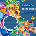 Miniatyrbillede 4 af 5: 360 graders puslespilsdrejer - 53 cm puslespil til gave -