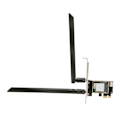 Miniatyrbillede 8 af 8: Trådløst netværkskort Plug and Play NGFF M2-grænseflade Bluetooth4.2 Wifi-kort til stationær computer All in One 7265AC stationær uden låg