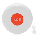 Miniatyrbild 1 av 8: SOS-knappsensor ZigBee äldrelarmsystem med rem för Tuya gästrumssjukhus