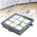 Pikkukuva 5 / 8: HEPA-suodattimelle Mesh Suodatinelementti Suodatin Puuvilla Electrolux Pölynimuriin vC t3515e