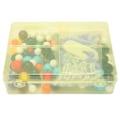 Miniatyrbild 4 av 8: Kemi Molecular Model Kit PP Balls H C O N S Cl Br P I Box Packed Molecular Structure Model for School Education