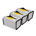Miniatyrbillede 3 af 8: 3 stk. LiPo-batteri sikkerhedspose flammehæmmende høj temperaturbestandighed lithium batteripose