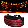Miniatyrbilde 5 av 8: 12V Universal Motorsykkel LED Bakre Baklys Brems Stopp Sving Signal Lampe Baklys Rød