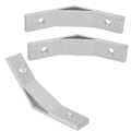 Miniatyrbillede 7 af 8: 10 stk 135 graders beslag Vinkel Aluminiumslegering Hjørnebøjler Beslag Connector Bracket2020
